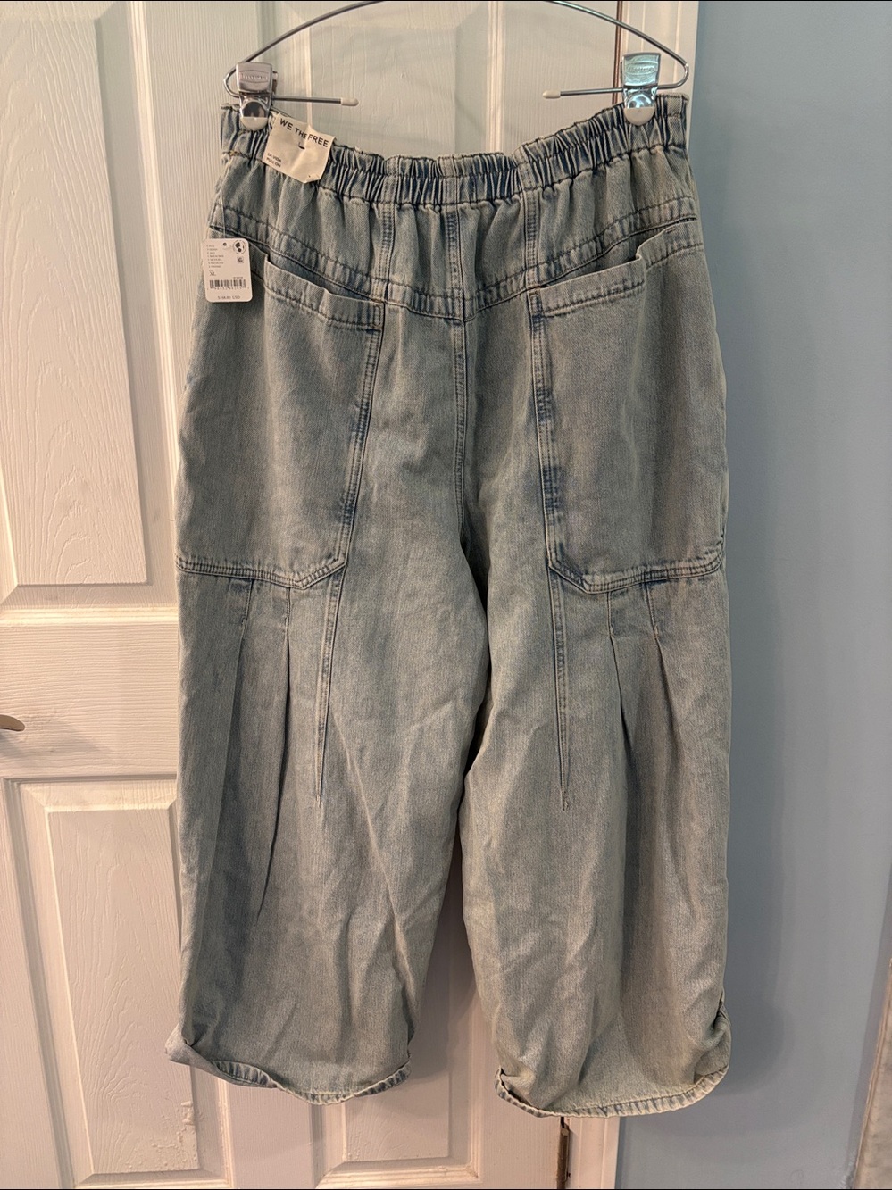 We The Free La Vida Pull On Jeans in Bleached, XL, NWT - Picture 11 of 13